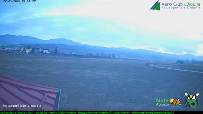 immagine della webcam nei dintorni di Montereale: webcam Sant'Eusanio Forconese