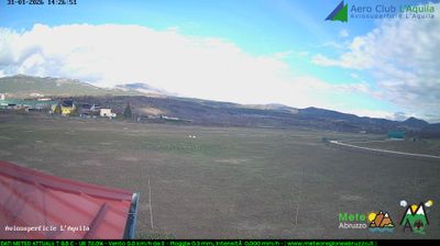 immagine della webcam nei dintorni di Campo Imperatore: webcam Sant'Eusanio Forconese