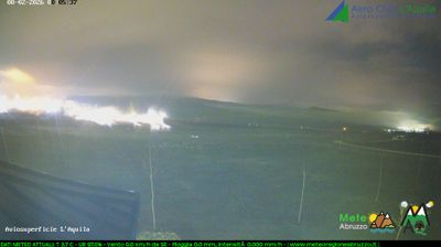 immagine della webcam nei dintorni di Rocca di Mezzo: webcam Sant'Eusanio Forconese