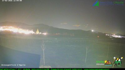 immagine della webcam nei dintorni di Campotosto: webcam Sant'Eusanio Forconese