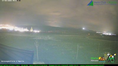 immagine della webcam nei dintorni di Rocca di Cambio: webcam Sant'Eusanio Forconese