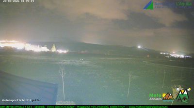 immagine della webcam nei dintorni di Lucoli: webcam Sant'Eusanio Forconese