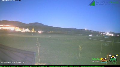 immagine della webcam nei dintorni di Montereale: webcam Sant'Eusanio Forconese