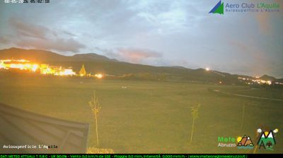 immagine della webcam nei dintorni di Lucoli: webcam Sant'Eusanio Forconese