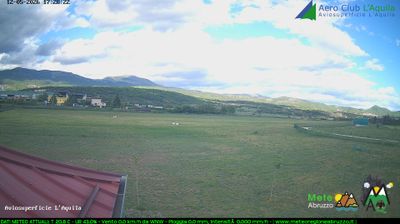 immagine della webcam nei dintorni di Campo Imperatore: webcam Sant'Eusanio Forconese