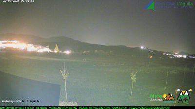 immagine della webcam nei dintorni di Campotosto: webcam Sant'Eusanio Forconese