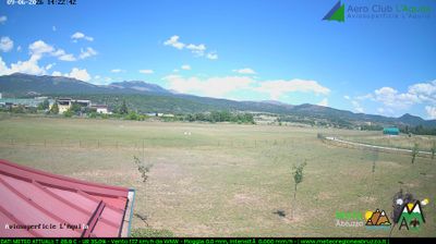 immagine della webcam nei dintorni di Pizzoli: webcam Sant'Eusanio Forconese