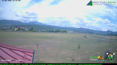 immagine della webcam nei dintorni di Campo Imperatore: webcam Sant'Eusanio Forconese