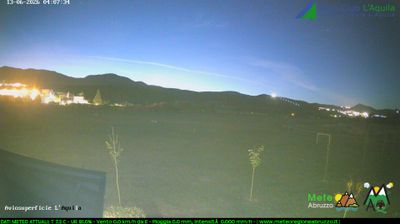 immagine della webcam nei dintorni di Rocca di Mezzo: webcam Sant'Eusanio Forconese
