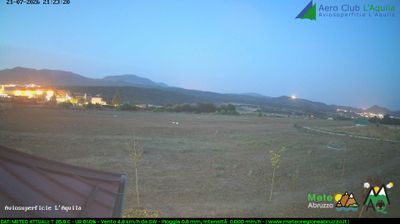 immagine della webcam nei dintorni di Carpineto della Nora: webcam Sant'Eusanio Forconese