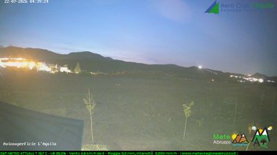 immagine della webcam nei dintorni di Carpineto della Nora: webcam Sant'Eusanio Forconese