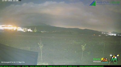 immagine della webcam nei dintorni di Ovindoli: webcam Sant'Eusanio Forconese
