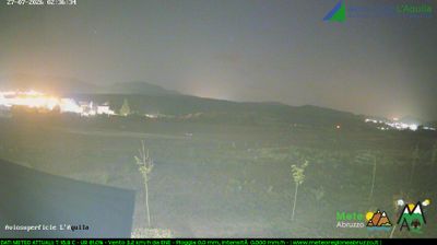 immagine della webcam nei dintorni di Montereale: webcam Sant'Eusanio Forconese