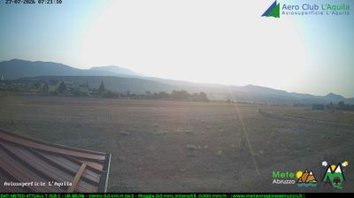 immagine della webcam nei dintorni di Montereale: webcam Sant'Eusanio Forconese