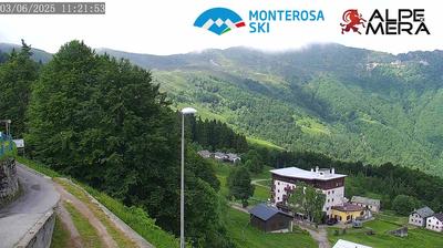 immagine della webcam nei dintorni di Oropa: webcam Alpe di Mera