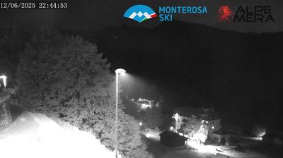 immagine della webcam nei dintorni di Biella: webcam Alpe di Mera