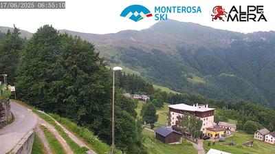 immagine della webcam nei dintorni di Rassa: webcam Alpe di Mera