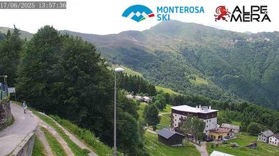 immagine della webcam nei dintorni di Alagna Valsesia: webcam Scopello