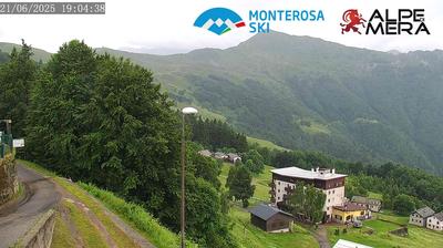 immagine della webcam nei dintorni di Fobello: webcam Scopello