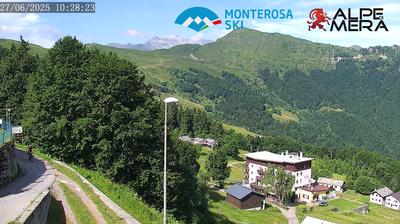 immagine della webcam nei dintorni di Alagna Valsesia: webcam Scopello