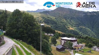 immagine della webcam nei dintorni di Alagna Valsesia: webcam Scopello