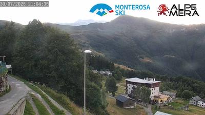immagine della webcam nei dintorni di Alagna Valsesia: webcam Scopello