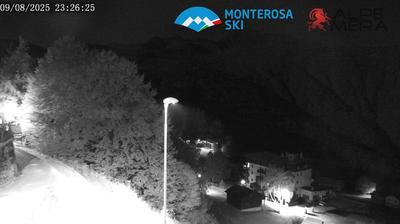 immagine della webcam nei dintorni di Portula: webcam Alpe di Mera