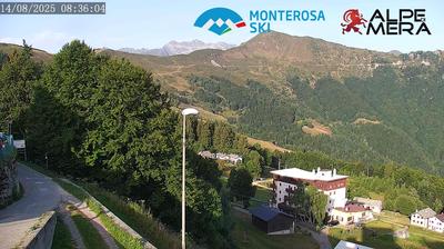 immagine della webcam nei dintorni di Scopello: webcam Alpe di Mera