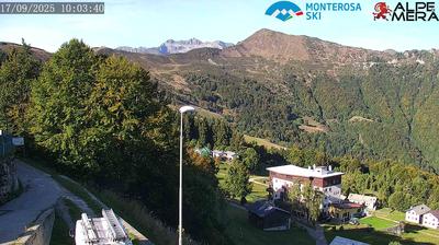 immagine della webcam nei dintorni di Issime: webcam Alpe di Mera