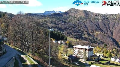 immagine della webcam nei dintorni di Biella: webcam Alpe di Mera