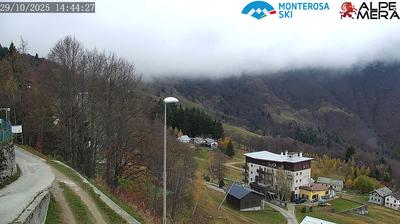 immagine della webcam nei dintorni di Bielmonte: webcam Alpe di Mera