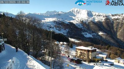 immagine della webcam nei dintorni di Rifugio Boffalora Ticino: webcam Scopello