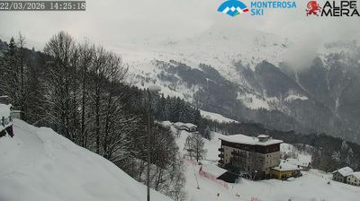 immagine della webcam nei dintorni di Muzzano: webcam Alpe di Mera