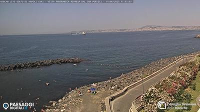 immagine della webcam nei dintorni di Napoli Capodichino: webcam Portici