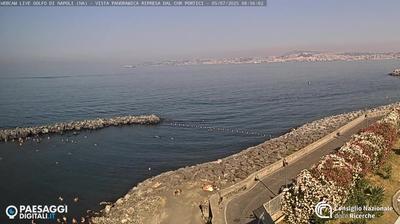 immagine della webcam nei dintorni di Giugliano in Campania: webcam Portici