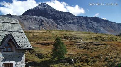 immagine della webcam nei dintorni di Pizzo Bernina: webcam Lanzada