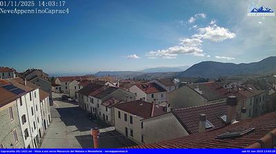 immagine della webcam nei dintorni di Aremogna: webcam Capracotta