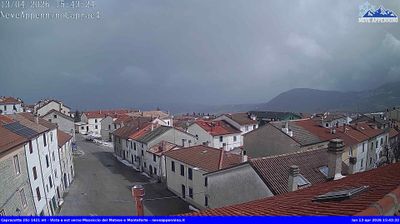 immagine della webcam nei dintorni di Schiavi di Abruzzo: webcam Capracotta