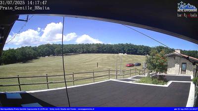 Preview delle webcam di Capracotta › Nord