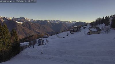 immagine della webcam nei dintorni di Gaglianico: webcam Alpe di Mera