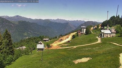 immagine della webcam nei dintorni di Fobello: webcam Alpe di Mera