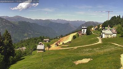 immagine della webcam nei dintorni di Ponderano: webcam Alpe di Mera