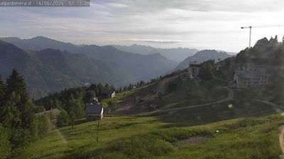 immagine della webcam nei dintorni di Bielmonte: webcam Alpe di Mera