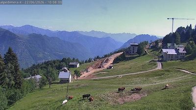 immagine della webcam nei dintorni di Riva Valdobbia: webcam Alpe di Mera