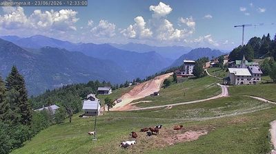 immagine della webcam nei dintorni di Muzzano: webcam Alpe di Mera