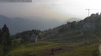 immagine della webcam nei dintorni di Campertogno: webcam Alpe di Mera