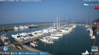 immagine della webcam nei dintorni di Sori: webcam Chiavari
