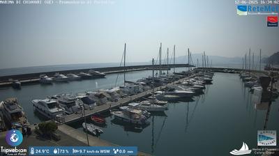 immagine della webcam nei dintorni di Bonassola: webcam Chiavari