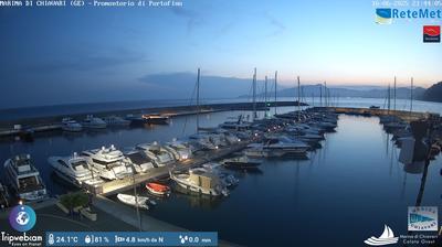 immagine della webcam nei dintorni di Zoagli: webcam Chiavari