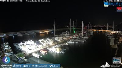 immagine della webcam nei dintorni di Casermette del  monte Penna: webcam Chiavari